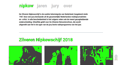 Desktop Screenshot of nipkowschijf.nl