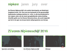 Tablet Screenshot of nipkowschijf.nl